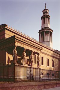 St. Pancras Kirche 1819-22, Charles Frederick Inwood, London, UK