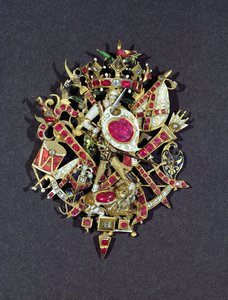 Das Naseby-Juwel, zur Erinnerung an die Schlacht von Naseby 1645