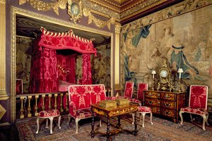 Das Staats-Schlafzimmer, Powis Castle, Wales