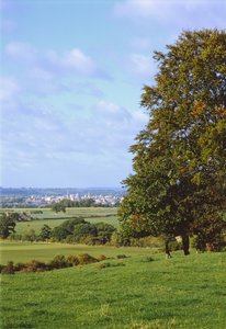 Ansicht von Oxford von Boars Hill