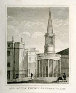 All Souls Kirche, Langham Place von Unbekannt