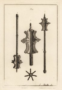 Alte Eisenkeule in der Sammlung von Gustavus Brander von Unbekannt
