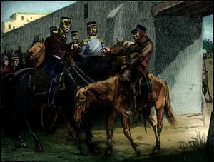 Ankunft von Dr. Brydon in Jelalabad