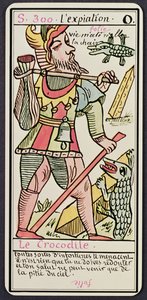 Sühne, Tarotkarte, Französisch