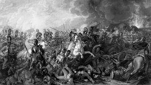 Schlacht von Waterloo von Unbekannter Künstler