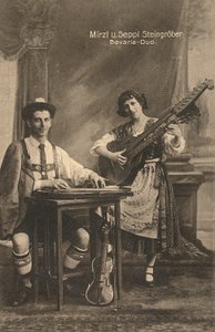 Bavaria-Duo, Deutschland, um 1910 (Postkarte)