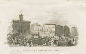 Burslem - Rathaus und Markthaus