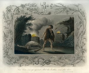 Kain und Abel - Bibel von Unbekannter Künstler