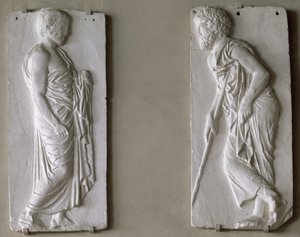 Abguss von Figuren eines Frieses am Parthenon von Unbekannt