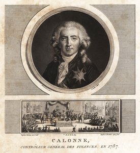 Charles Alexandre de Calonne, Generaldirektor der Finanzen