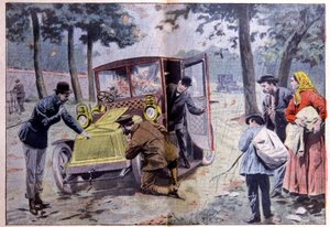 Clemenceau Autopanne im Süden Frankreichs