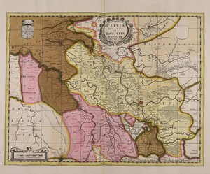 Cliuia ducatus et Rauestein dominium von Unbekannter Künstler