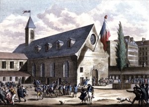 Schließung des Club des Jacobins, Paris von Unbekannter Künstler