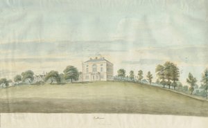 Colton - Bellamore House: Aquarell, um 1800 von Unbekannt
