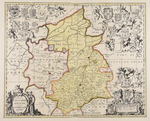 Comitatis Cantabrigiensis vernacule Cambridge Shire von Unbekannter Künstler