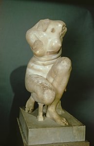 Kauernde Aphrodite, römische Kopie eines griechischen Originals aus dem späten 3. Jahrhundert v. Chr.