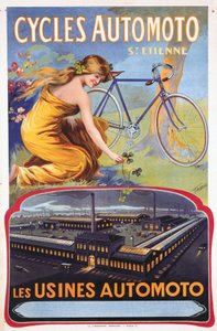 Cycles Automoto St Etienne - Die Automoto-Fabriken, ca. 1914