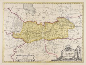 Ducatus Gelriae pars prima von Unbekannter Künstler