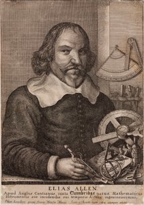 Elias Allen, Mathematiker und Instrumentenbauer, ca. 1630 von Unbekannt