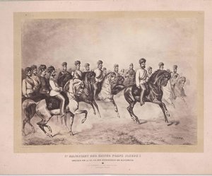 Kaiser von Österreich Franz Joseph I. von Unbekannter Künstler