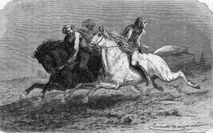 Flucht von Frederic de Trenck aus der Festung Glatz in Polen (1746) von Unbekannter Künstler