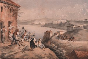 Flucht von General Lamoriciere, Belagerung von Ancona von William M. Timlin