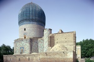Außenansicht von Osten, Timuridenzeit, ca. 1403 von Unbekannt