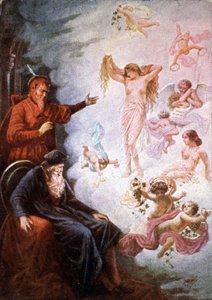 Faust und Mephistopheles, frühes 20. Jahrhundert