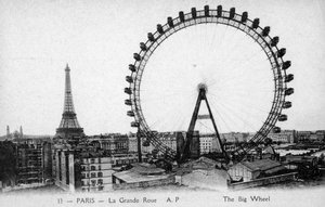 Riesenrad, Paris - Weltausstellung 1900