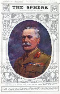 Feldmarschall Sir Douglas Haig, Führer der britischen Armeen in Frankreich von Unbekannter Künstler