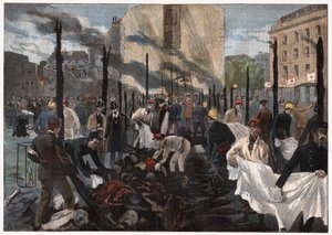 Feuer im Bazar de la Charité