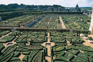 Frankreich, Zentrum, Loiretal, Gärten am Schloss Villandry, Gärten
