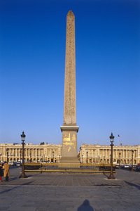 Obelisk von Luxor am Place de la Concorde, Paris von Unbekannt