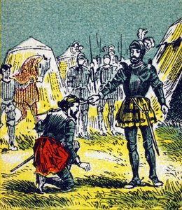 Francois I. Ritterwaffe von Bayard am 15. September von Unbekannt