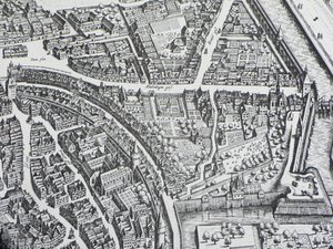 Frankfurter Judengasse 1628 von Unbekannter Künstler
