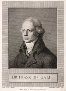 Franz Joseph Gall, deutscher Anatom und Phrenologe, ca. 1800 von Unbekannt