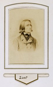 Franz Liszt in jungen Jahren