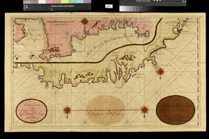 Geographische Karte: Darstellung von Cartagena in Kolumbien, erstellt vom niederländischen Kartographen Gerard van Keulen (1678-1726) 1709-1713. Biblioteca Angelica, Rom