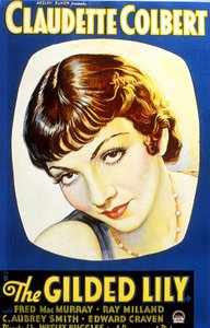 Gilded Lily von Wesley Ruggles mit Claudette Colbert 1935 von Unbekannt