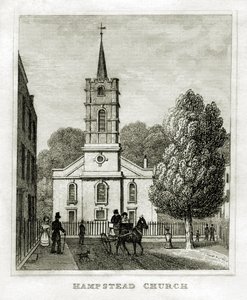 Hampstead Kirche von Unbekannt