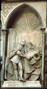 Handels Denkmal in Westminster von Unbekannt