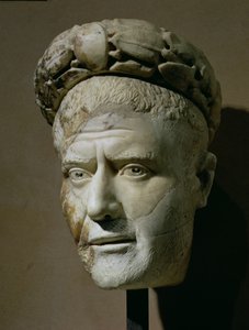 Kopf von Philippus Arabs, Römischer Kaiser (244-249)