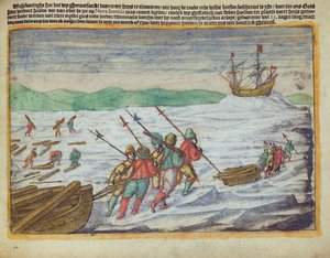 Illustration aus Willem Barents