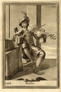 In „Gabinetto Armonico“ von Filippo Bonanni, Rom von Unbekannter Künstler