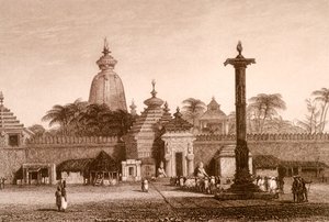 Jaganath-Tempel, Orissa, Indien