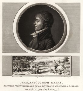 Jean Antoine Joseph Debry, Gesandter der Französischen Republik, Redner