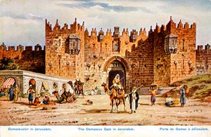 Jerusalem - Damaskustor von F. Perlberg