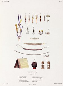 Schmuck, Gürtel und andere Gegenstände aus Birara (Neubritannien) von Unbekannt