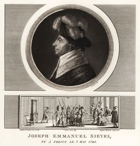 Joseph Emmanuel Sieyes, französischer Politiker und Theoretiker