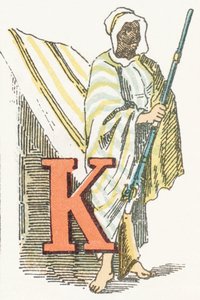 K - Kabylen - Kinderalphabet, Editions Gordinne 1920 von Unbekannt
